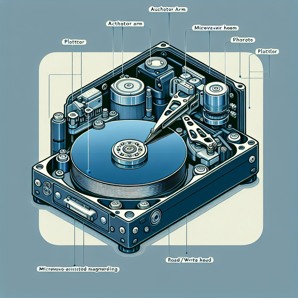 How do MAMR (Microwave-Assisted Magnetic Recording) drives work?